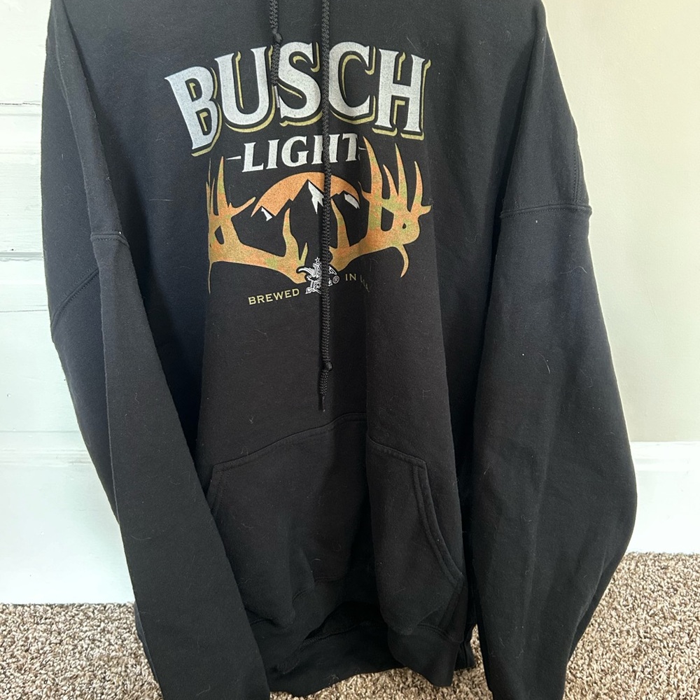 Busch Light Black Hoodie